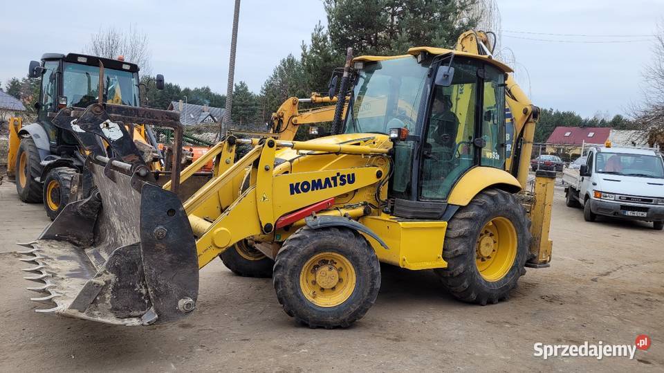 Koparko ładowarka komatsu wb 93 r lubelskie Tomaszów Lubelski