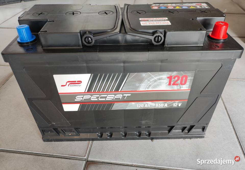 Akumulator SPECBAT AGRO 120Ah 850A EN PRAWY PLUS mazowieckie Kałuszyn