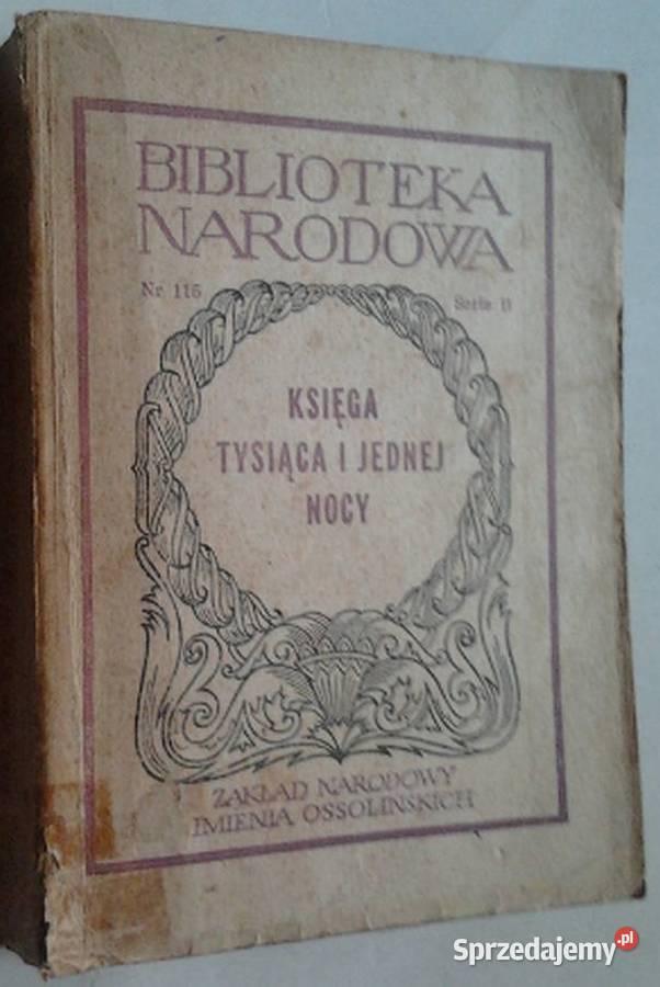 KSIEGA TYSIACA I JEDNEJ NOCY Książki dla dzieci Zamość