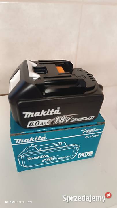 Bateria akumulator Makita 60 Ah 18 V Pabianice