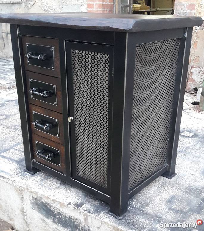 INDUSTRIALNA Komoda łazienkowa luksusowa komoda 58cm mazowieckie sprzedam