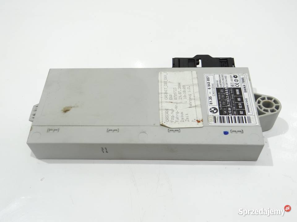 MODUŁ STEROWNIK CAS BMW E60 E61 6943857 4279113 Strzyżewice