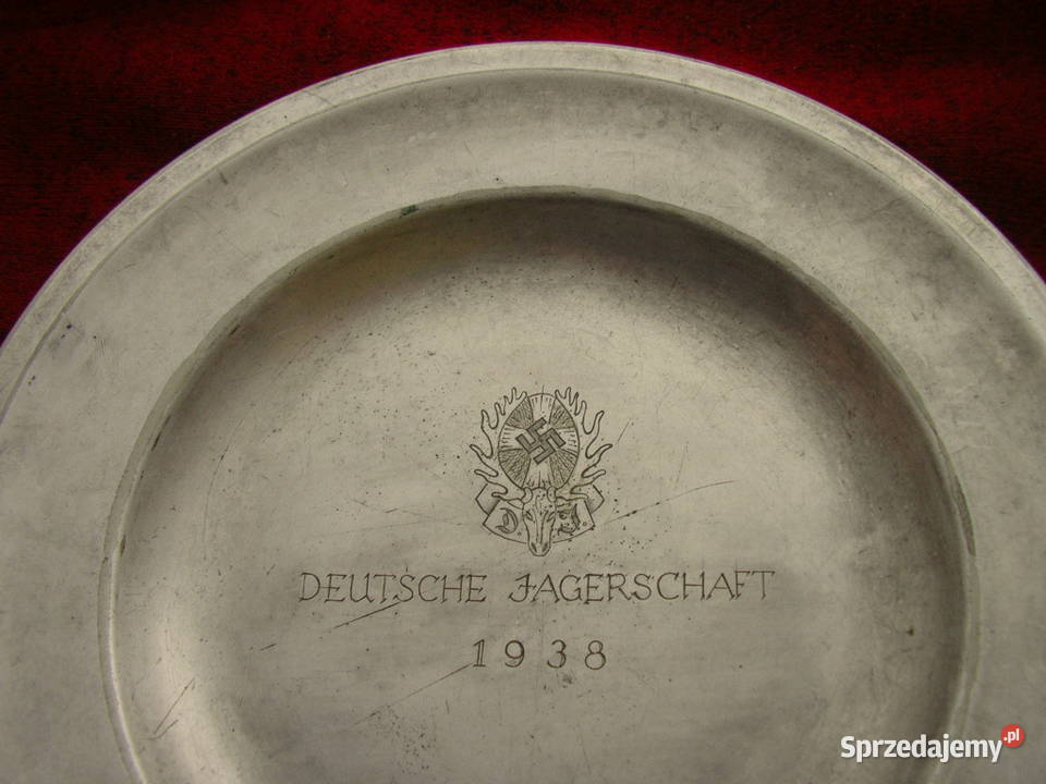 1938 DEUTSCHE JAGERSCHAFT Goring 1914 IRON CROSS Warszawa
