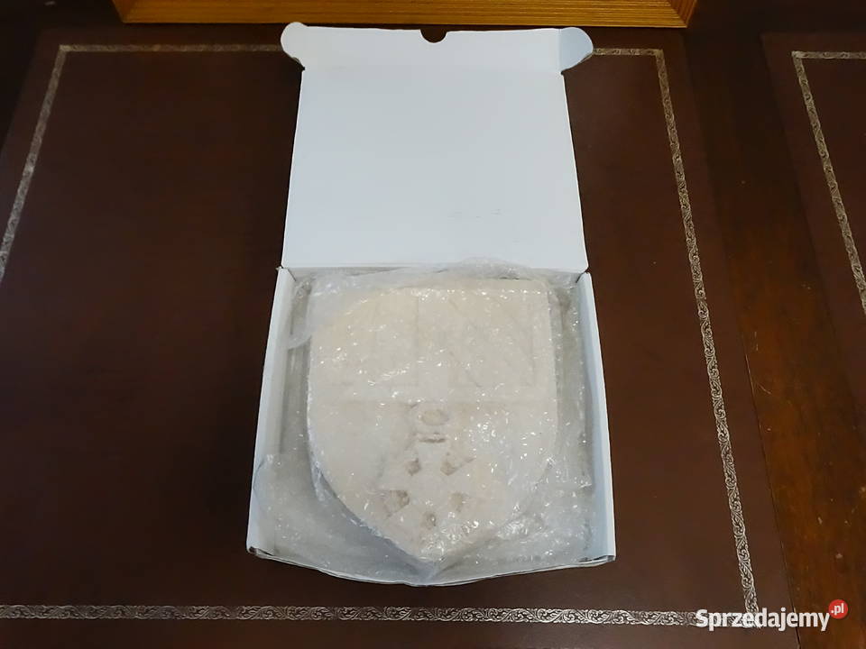 Płaskorzeźba Herb Księstwa Burgundii Dijon 21x18 Dom i Ogród Biłgoraj sprzedam