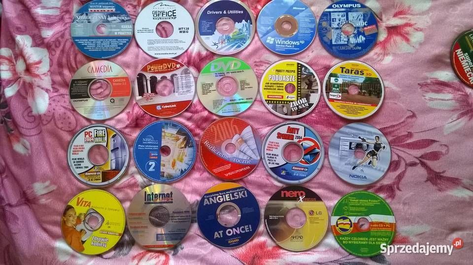 płyty CD z programami itp Sanok