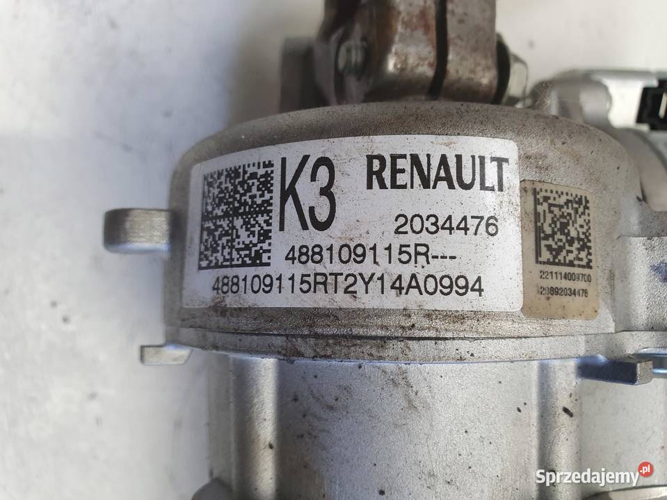 Renault Captur I WSPOMAGANIE ELEKTRYCZNE Kolumna Rudka