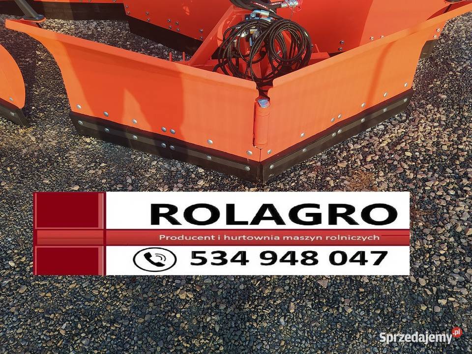 Pług do śniegu hydrauliczny strzałkowy Kielce