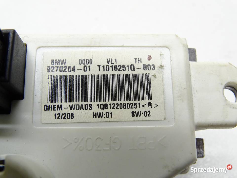 OPORNIK REZYSTOR DMUCHAWY 9270254 BMW F20 F21