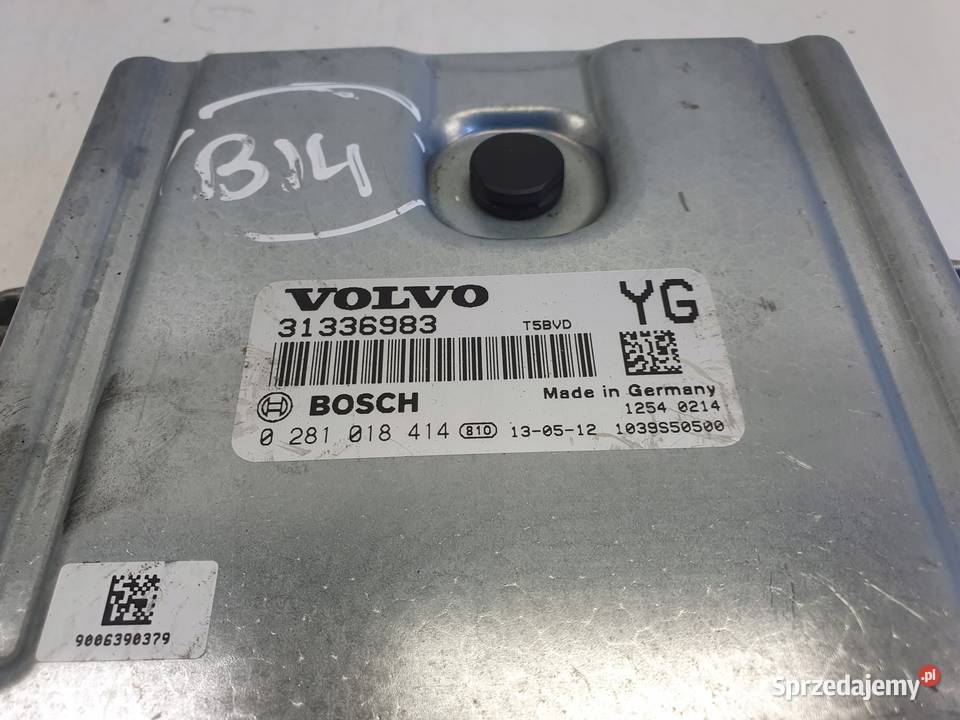 Volvo V70 III 24 D5 STEROWNIK SILNIKA komputer Komputery Janów
