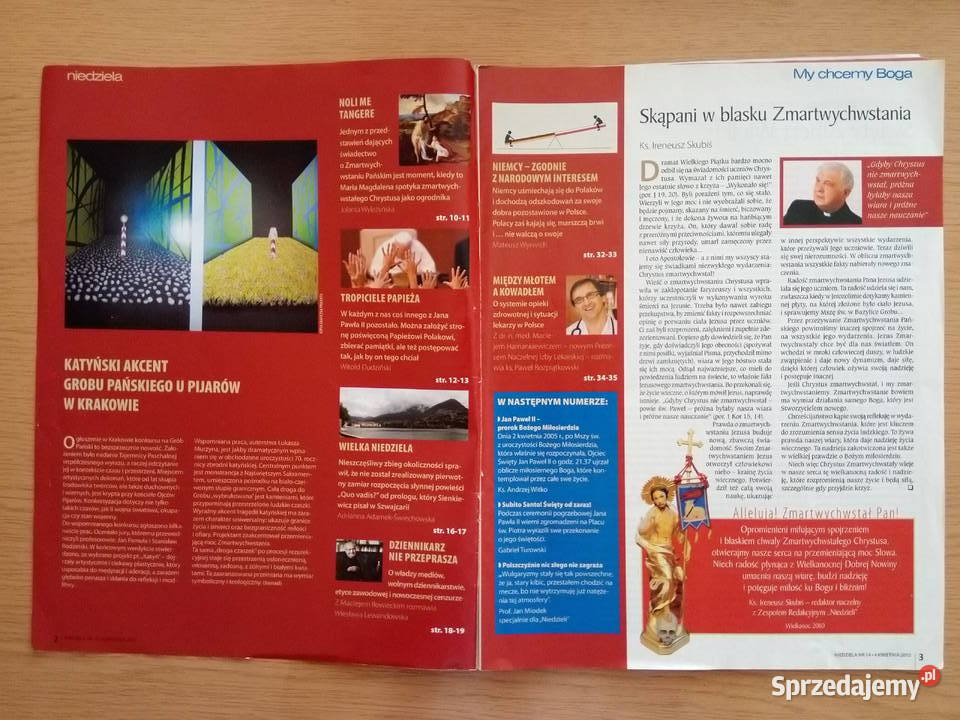 Tygodnik Niedziela kwiecień 2010r śląskie Dąbrowa Górnicza