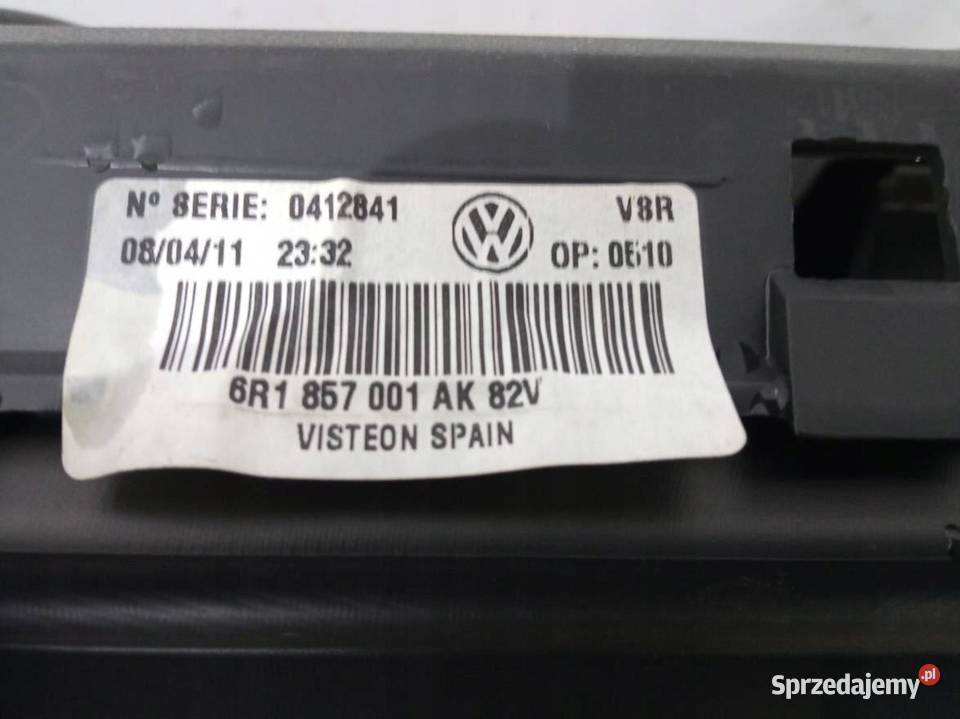 DESKA ROZDZIELCZA KOKPIT PULPIT 6R Volkswagen