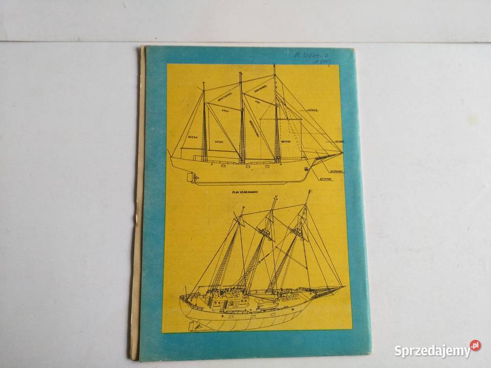 Mały Modelarz 61984 Statek szkolny Zawisza śląskie Dąbrowa Górnicza