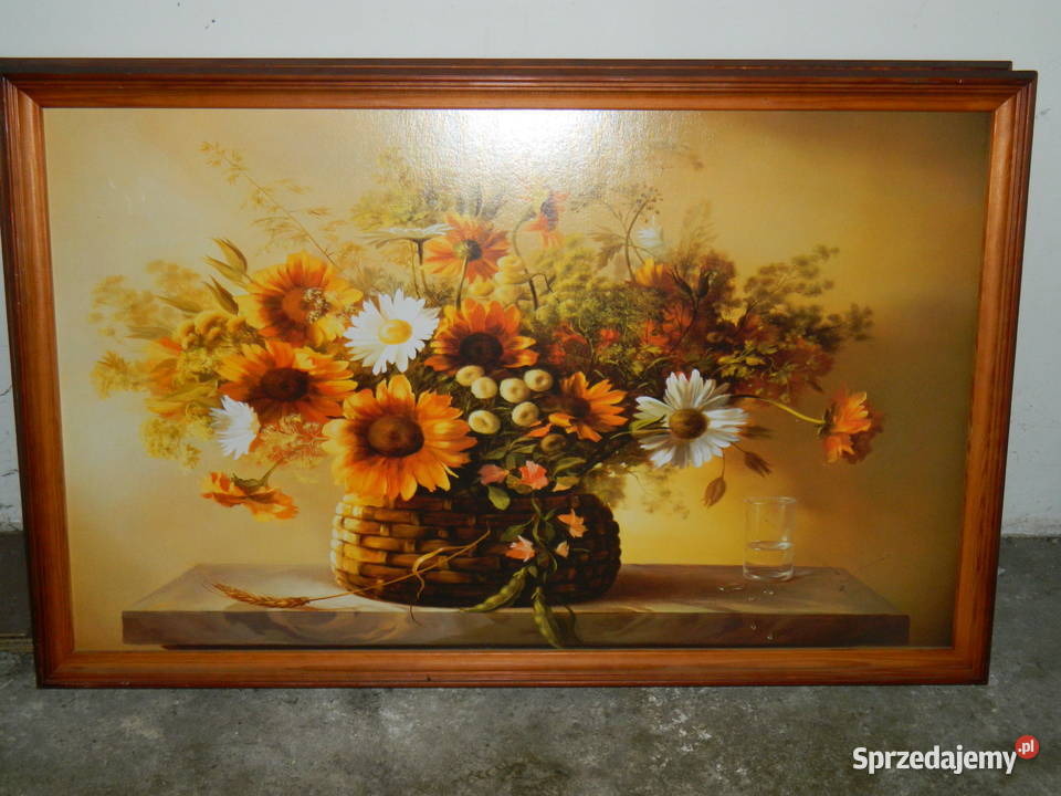 SPRZEDAM 2 OBRAZY NA ŚCIANĘ 150 1 Dekoracje i ozdoby Biała