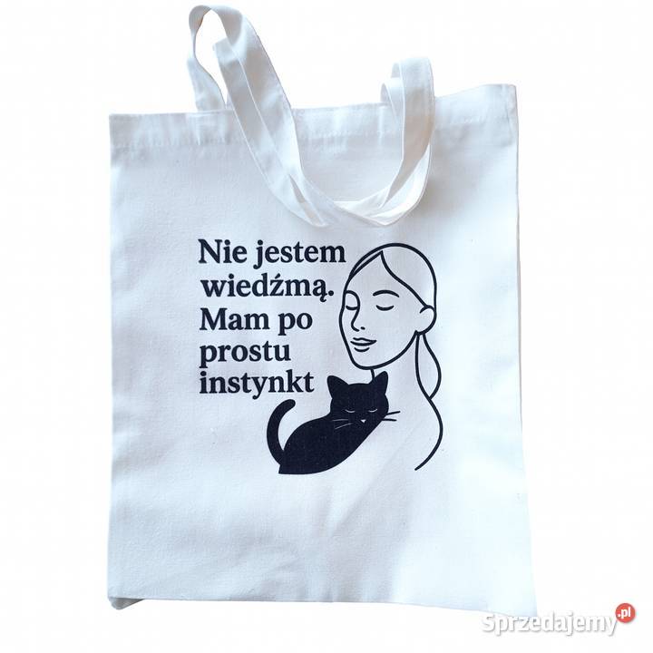 Torby bawełniane z nadrukiem zabawne stylowe Dębna