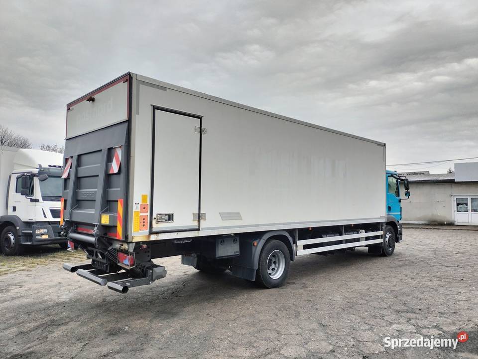 MAN TGM 15250 4x2 KONTENER IZOTERMA WINDA serwisowany w ASO Częstochowa