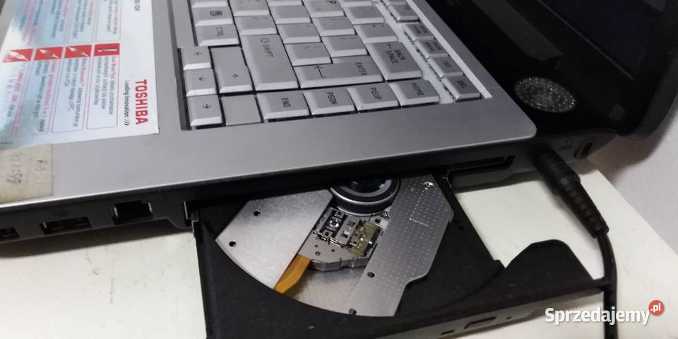 LAPTOP TOSHIBA SATELLITE A200 120GB 2GB RAM Pabianice