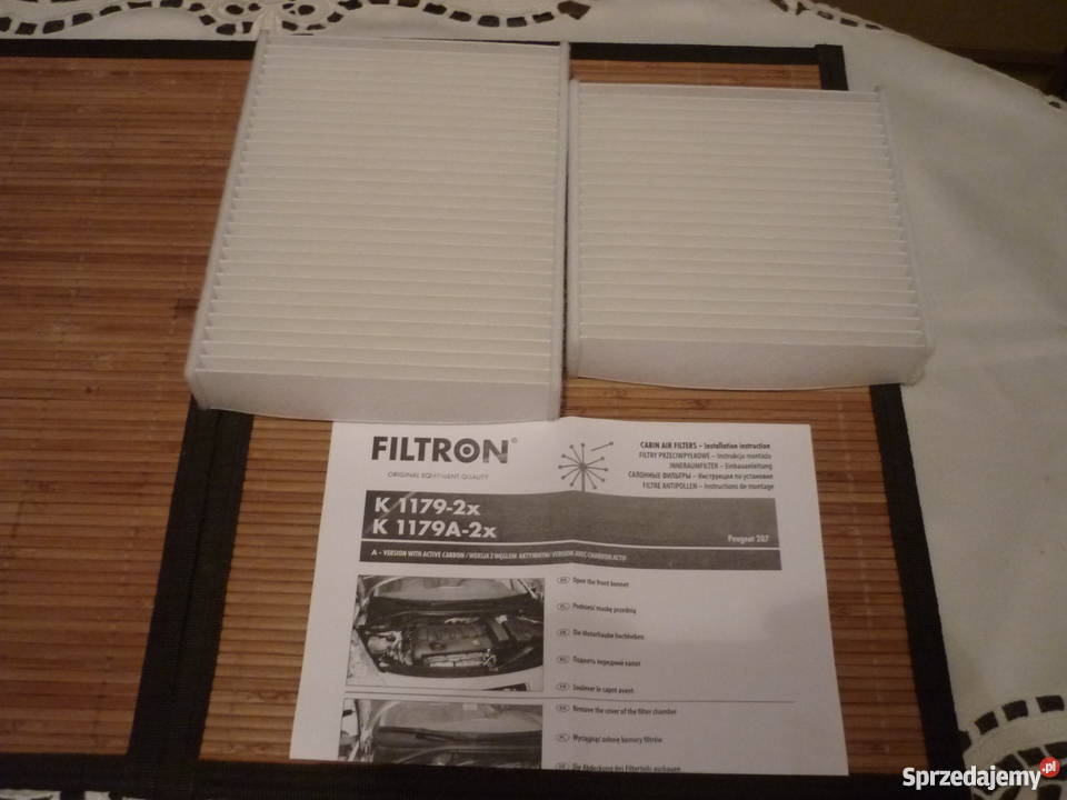 Filtr kabiny Filtron K 11792X Citroen Opel Łódź sprzedam