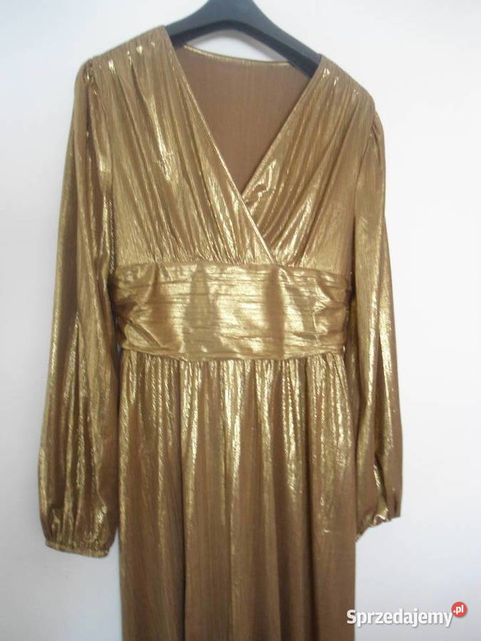 Sukienka złota xl długa Koszalin
