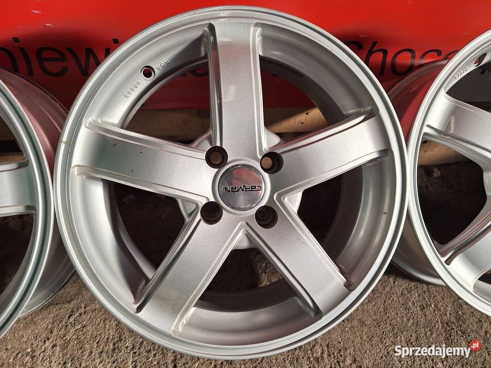 Alufelgi 4x100 16 ET45 Dacia Fiat Hyundai Kia Średnica 16" Choceń