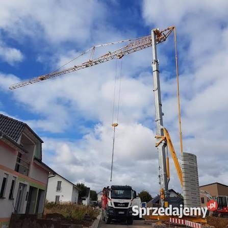 Żuraw Samowznoszący budowlany POTAIN HUP 3227 Poznań
