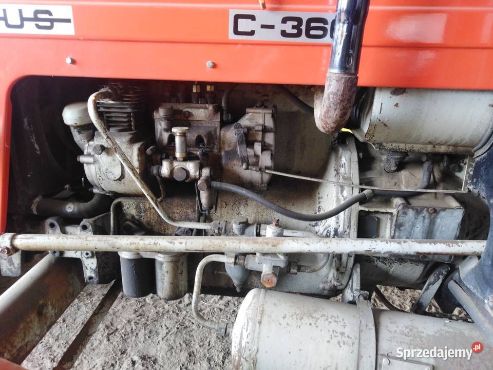 Sprzedam ciągnik rolniczy Ursus C360 r 1986 c wielkopolskie Włoszakowice