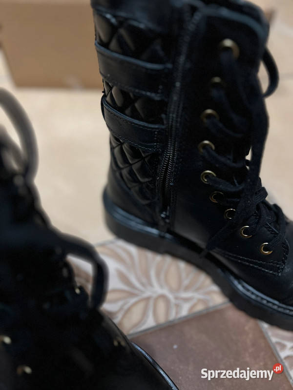 BOTKI SKÓRZANE W WOJSKOWYM STYLU Poznań