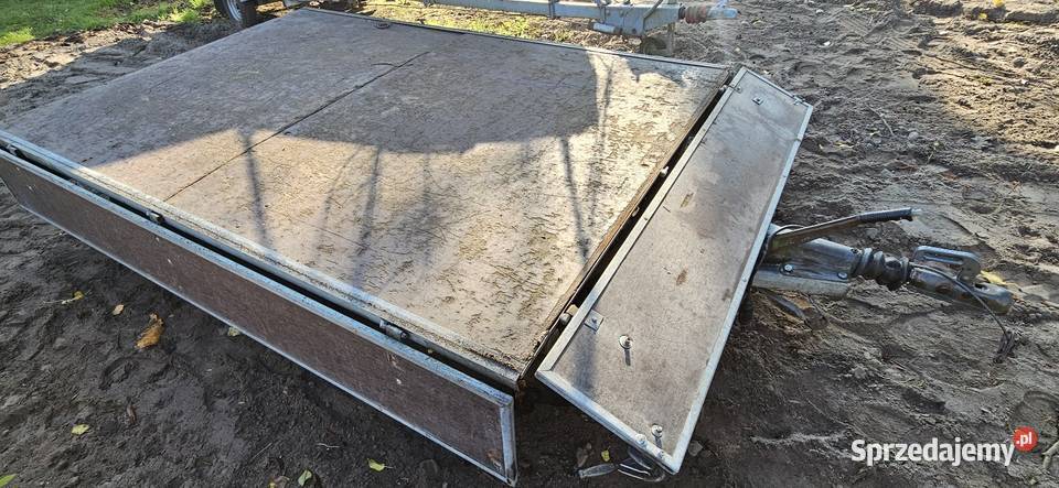 Przyczepa Brenderup 2 osiowa DMC 1000 burtowa towarowe Do samochodów osobowych Barlinek