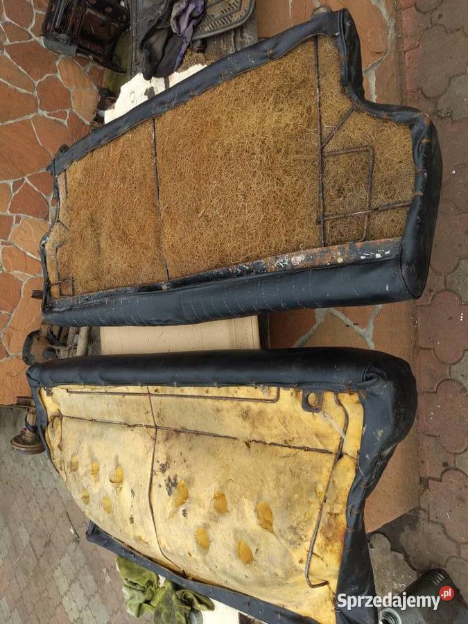 Fiat 126 FL boczki siedzenie kanapa tył drzwi