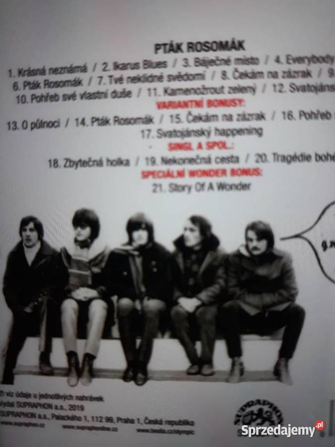 Archiwum czeskiej psychodelii OLYMPIC Ptak podkarpackie sprzedam