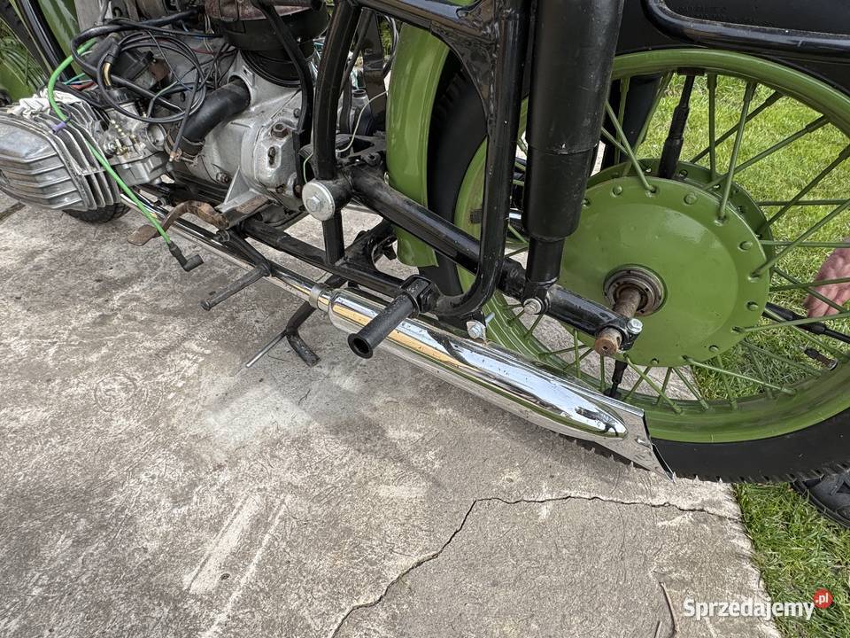 Dniepr MT10 uszkodzony