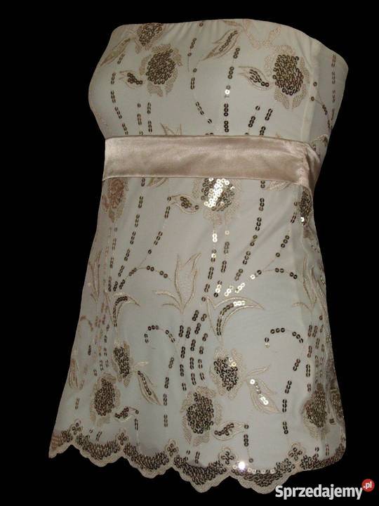 Elegancka koronkowa tunika cekiny Quiz 38 wielkopolskie Słupca