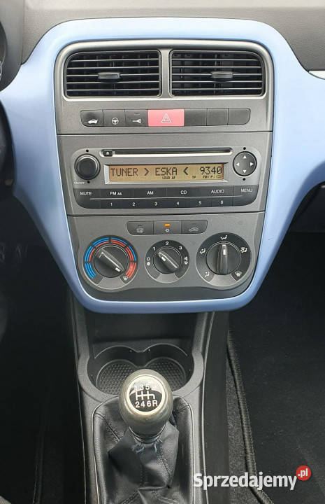 Fiat Punto LPG Klimatyzacja sprawnaBez korozji6 lakier metallic