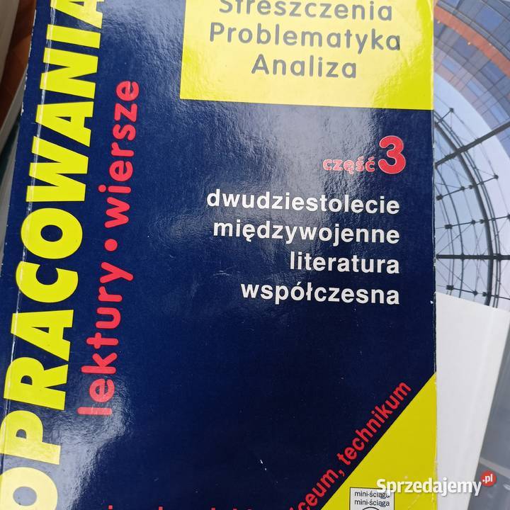 Opracowanie język polski książki wysyłka