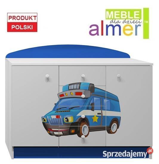 POLICJA 8 N12 komoda dziecięca 120x47 w95 Łuków