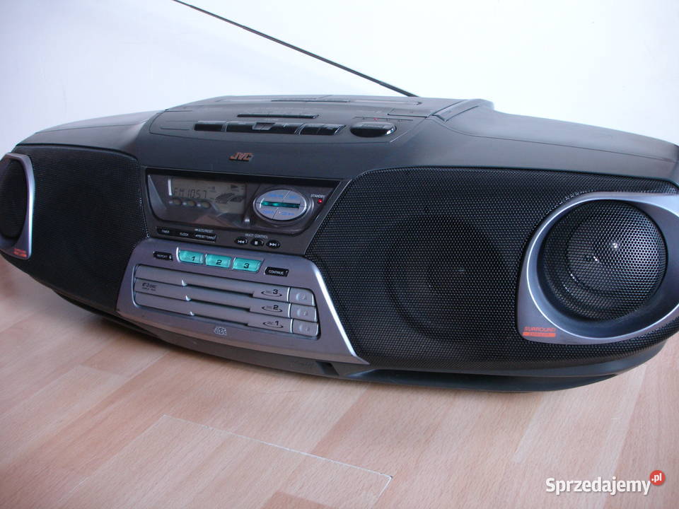 Radiomagnetofon JVC RCXC3BK lubuskie Zielona Góra