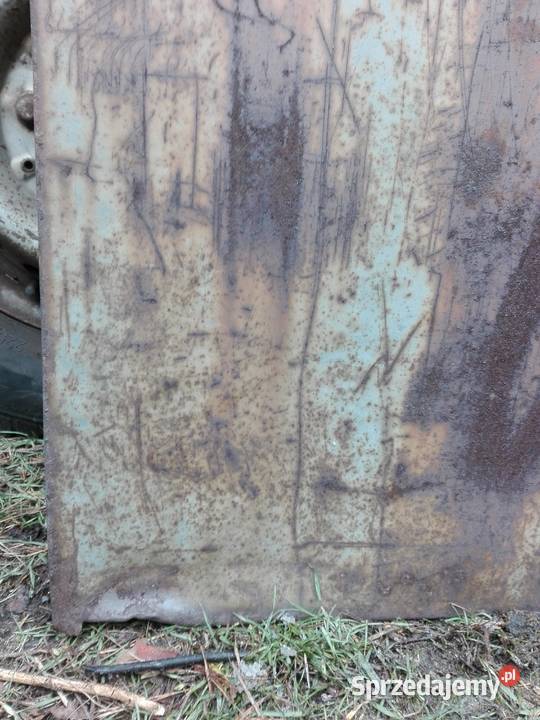 Drzwi metalowe na budowę warsztat tymczasowe