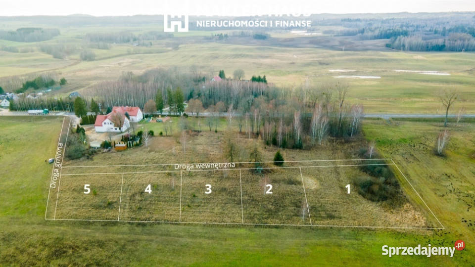 Działki budowlane w Pogorzeli warmińsko-mazurskie Pogorzel