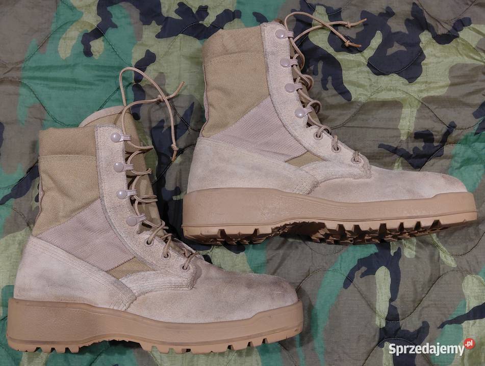 Buty combat Us Army desert 9R steel toe Wrocław