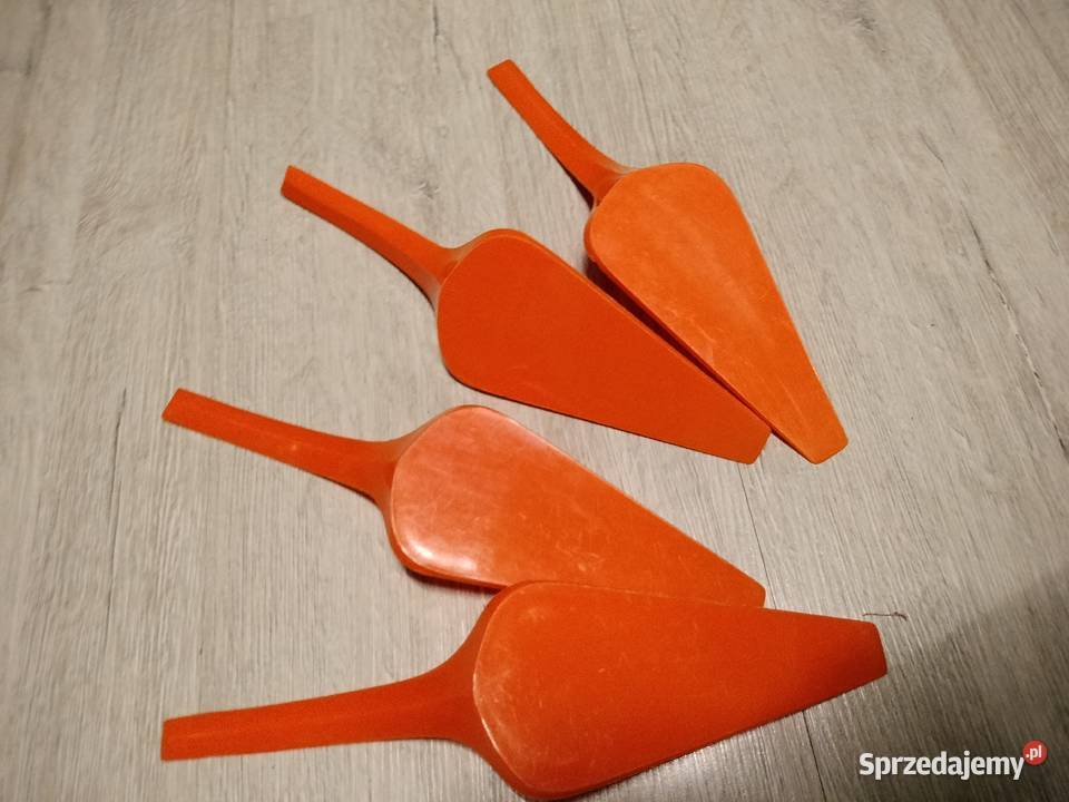 Plastikowe łopatki go ciasta vintage Pozostałe Choszczno
