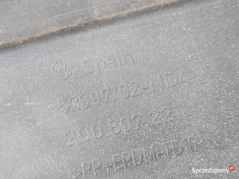 Zderzak Przód Przedni Vw Polo VI 2017 2G0807221