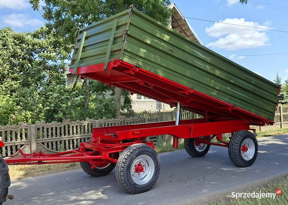 Przyczepa wywrotka 3 stronna Fristein 8 ton Sieradz