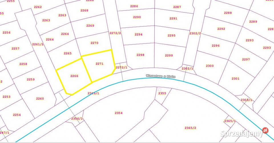 sprzedaży gruntu Kielce 1690m2