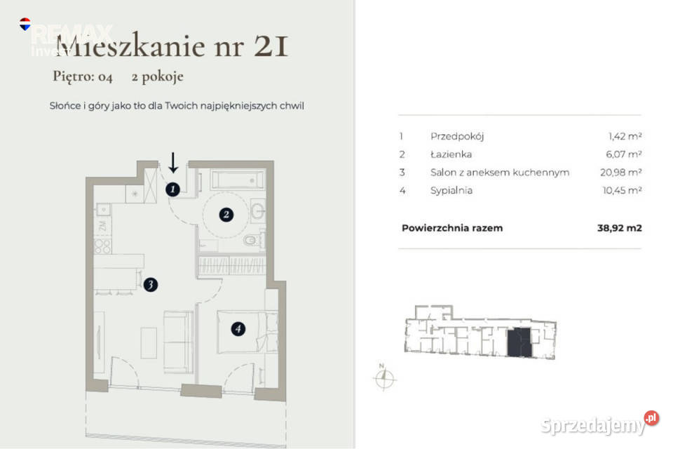 2 pokoje 3892 m Balkon z widokiem śląskie Bielsko-Biała