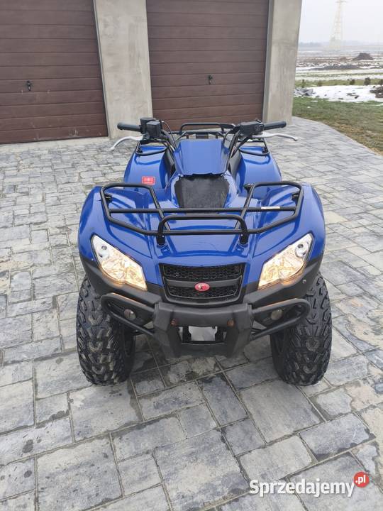 Kymco Mxu 400 4x4 z homologacją Iskrzynia