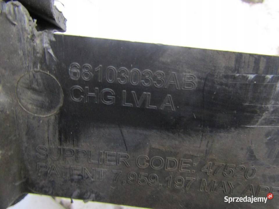 LISTWA SPOILER ZDERZAKA PRZÓD PRZEDNIA JEEP lubelskie