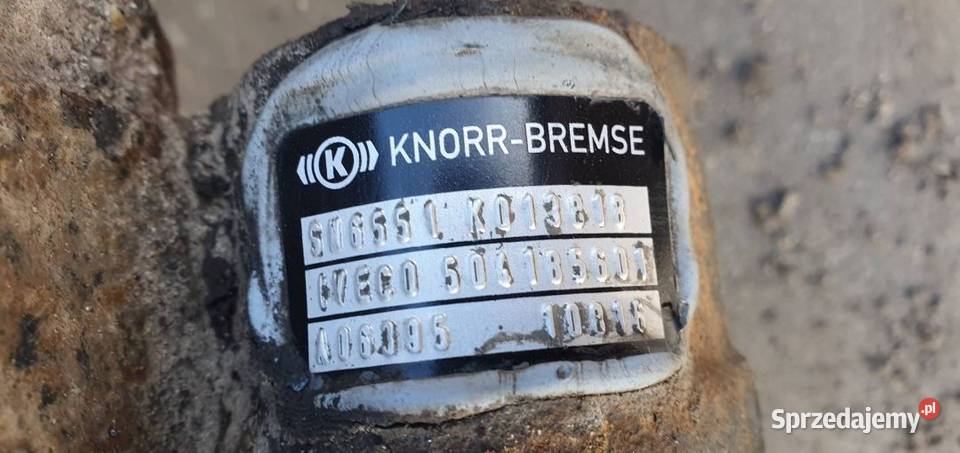 ZACISK HAMULCOWY TYŁ LEWY 504185601 EUROCARGO osobowe Motoryzacja Lipno