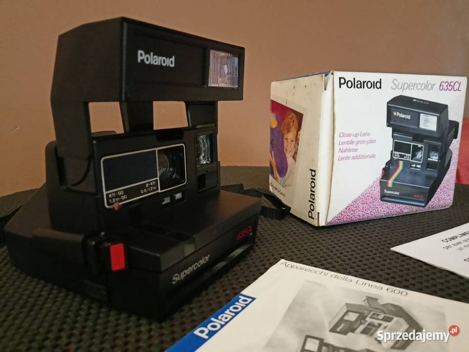 PRL Aparat Polaroid Supervisor 635 CL Antyki Rzeszów