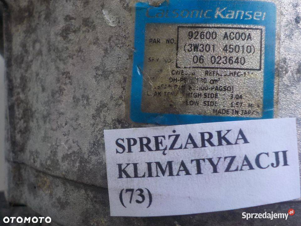 SPRĘŻARKA KLIMATYZACJI AC00A INFINITI FX35 FX45
