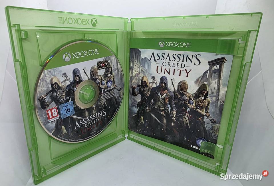 Gra Assasins Creed Unity Xbox One sprzedam