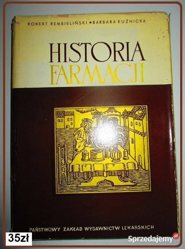 Historia farmacji Rembieliński farmacja chemia łódzkie Łódź sprzedam